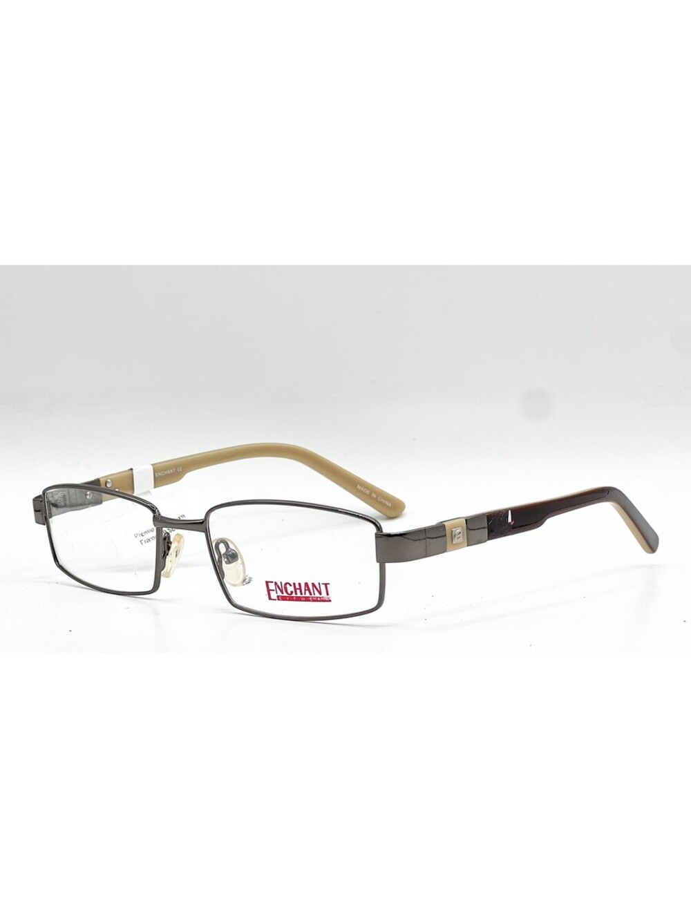 Enchant Eyewear Ee0992 D.Gun Deep Gunmetal Authentic Eyeglasses 53-17-135